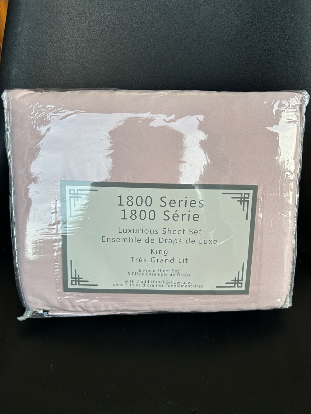 NWT 🆕 Swift Home Luxury Sheet Set - Dusty Pink for King Bed - 6 pieces